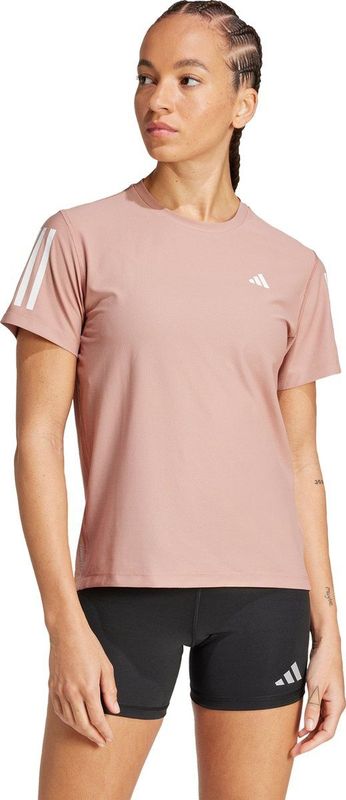 Adidas - Own The Run T-Shirt - Dames - Zwart - AEROREADY Technologie