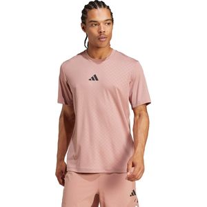 Adidas - Power 3 Stripes - T-shirt - Zwart - 100% Gerecycled Materiaal