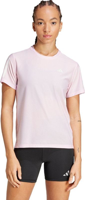 adidas Performance Own The Run T-Shirt - Dames - Roze