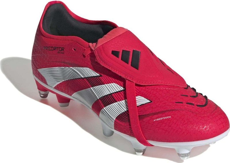 adidas - Predator Pro FT - Voetbalschoenen - Rood Wit Zwart - Synthetisch