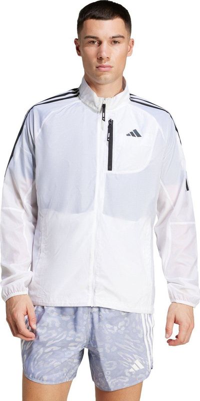 Adidas Own The Run Jas - Zwart - 100% Gerecycled Polyester