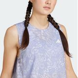 adidas ClimaCool 3 Stripe Tank Paars Groen Dames