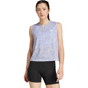 adidas ClimaCool 3 Stripe Tank Paars Groen Dames