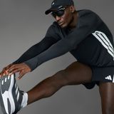 Adidas - Adizero - T-shirt - Zwart - Gerecycled Materiaal