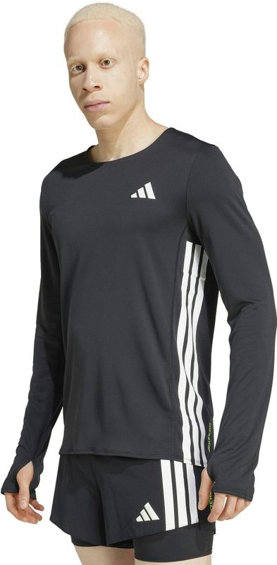 Adidas - Adizero - T-shirt - Zwart - Gerecycled Materiaal