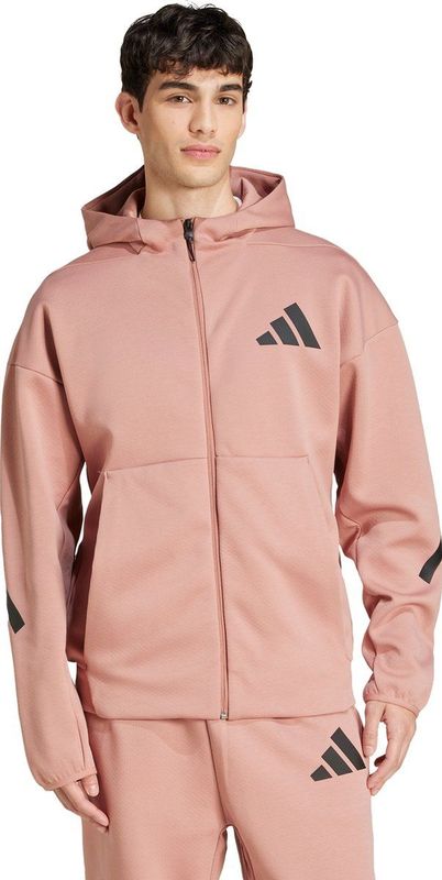 adidas - Z.n.e Sweatshirt - Met Rits - Drielaagse Dubbelgebreide Stof