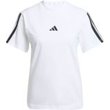 adidas - T-shirt - Zwart - Katoen - 3-Strepen