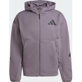 Adidas - Z.n.e Sweatshirt - Grijs - Drielaags Dubbelgebreid