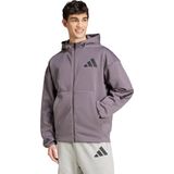 Adidas - Z.n.e Sweatshirt - Grijs - Drielaags Dubbelgebreid