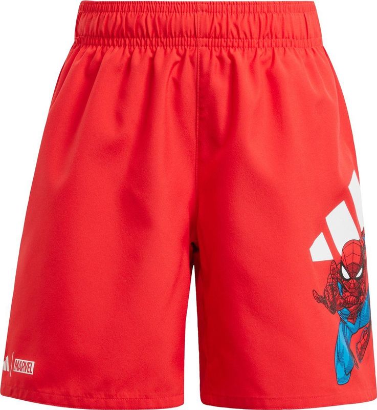 Adidas - Marvel Spider Man - Zwembroek - Rood - 100% Gerecycled Materiaal