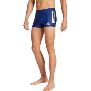 Adidas 3-stripes zwemboxer 2-inch in de kleur marine.