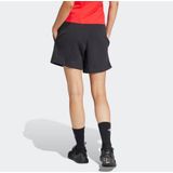adidas - Essentials Linear - Damesshort - Zacht Fleece - Casual Look