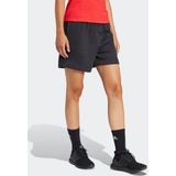 adidas - Essentials Linear - Damesshort - Zacht Fleece - Casual Look