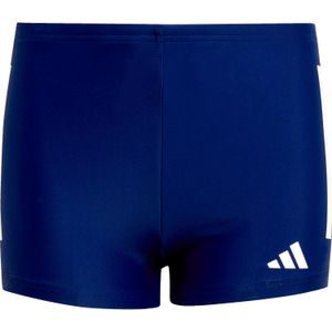 adidas Jongens 3-STRIPES SWIM BOXERS KIDS, dark blue/white, 13-14 Years