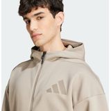 adidas - Trainingsjack - Zwart - 57% Gerecycled Polyester, 43% Katoen
