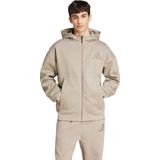 adidas - Trainingsjack - Zwart - 57% Gerecycled Polyester, 43% Katoen