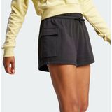 adidas - Cargoshorts - Zwart - French Terry - Losse Pasvorm