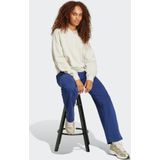 adidas - Essentials Small Logo - Sweatshirt - Grijs - Fleece