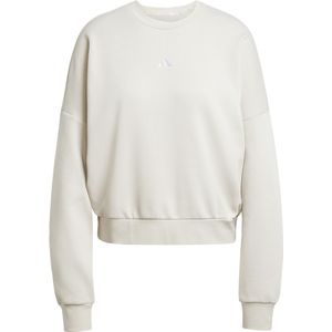 adidas - Essentials Small Logo - Sweatshirt - Grijs - Fleece