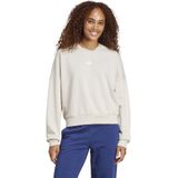 adidas - Essentials Small Logo - Sweatshirt - Grijs - Fleece