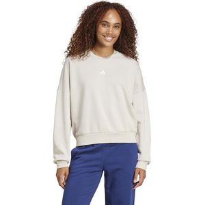 adidas - Essentials Small Logo - Sweatshirt - Grijs - Fleece