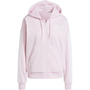 adidas - Hoodie - Zwart - Katoen/Polyester - Volledige Ritssluiting