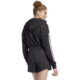 Adidas - Essentials 3 Stripes - Hoodie - Zwart