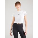 adidas - T-shirt - Zwart - Katoen - Slim Fit - Ronde Hals