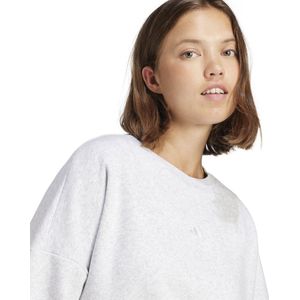 Adidas - Essentials Small Logo Feelcozy Sweatshirt - Zwart - Fleece