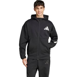 adidas Sportswear New adidas Z.N.E. Trainingsjack met Capuchon - Heren - Zwart