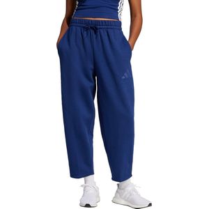 adidas Sportswear Essentials Contemporary Logo Fleece Barrel Broek - Dames - Blauw