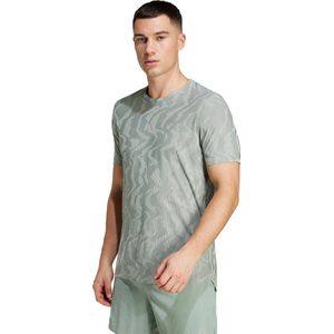 adidas Performance Ultimate Running Engineered CLIMACOOL+ T-shirt - Heren - Groen
