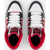 adidas uniseks-kind RAPID COURT MID JUNIOR SHOES, core black/team power red 2/ftwr white, 35 1/2 EU