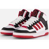 adidas uniseks-kind RAPID COURT MID JUNIOR SHOES, core black/team power red 2/ftwr white, 35 1/2 EU