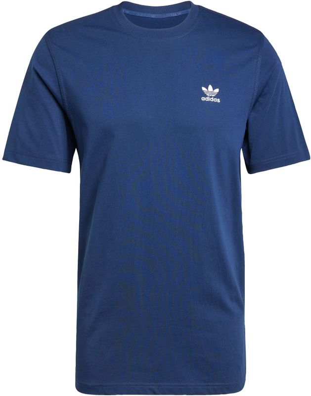 adidas - TREFOIL ESS TEE - T-shirt - Night Indigo - Drie-strepen met trefoil-logo