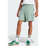 adidas - Trefoil Essentials - Korte Broek - Groen - Woven