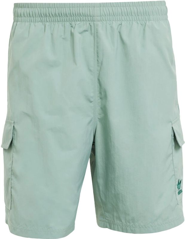 adidas - Trefoil Essentials - Korte Broek - Groen - Woven