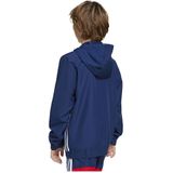 ADIDAS PERFORMANCE - Tiro 25 Essentials - Sweatvest - Blauw - Met Capuchon