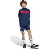 ADIDAS PERFORMANCE - Tiro 25 Essentials - Sweatvest - Blauw - Met Capuchon