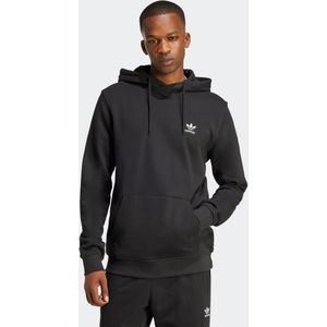 Adidas Originals - Trefoil Essentials - Hoodie - Zwart - Katoen