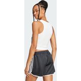 adidas - Tanktop - Zwart - Ribgebreid - Slim Fit