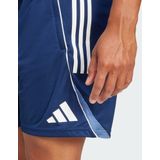 adidas - Tiro 25 Competition - Trainingsbroekje - Donkerblauw Wit Lichtblauw - 100% Gerecycled Polyester