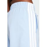 adidas Sportswear Essentials 3-Stripes Cotton Short - Dames - Blauw