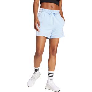 adidas Sportswear Essentials 3-Stripes Cotton Short - Dames - Blauw