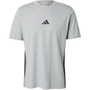 Adidas - Essentials 3 Stripes T-shirt - Zwart - 100% Katoen