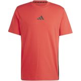 Adidas - M 3S SJ T-Shirt - Rood - Katoen