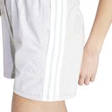 adidas Sportswear Essentials 3-Stripes Cotton Short - Dames - Grijs