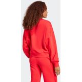 Adidas - Essentials Small Logo - Sweatshirt - Zwart - 70% Katoen, 30% Polyester (Gerecycled)