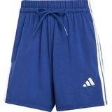 adidas Sportswear Essentials 3-Stripes Cotton Short - Dames - Blauw