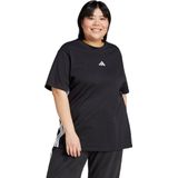 adidas - T-shirt - Zwart - Katoen - Normale Pasvorm